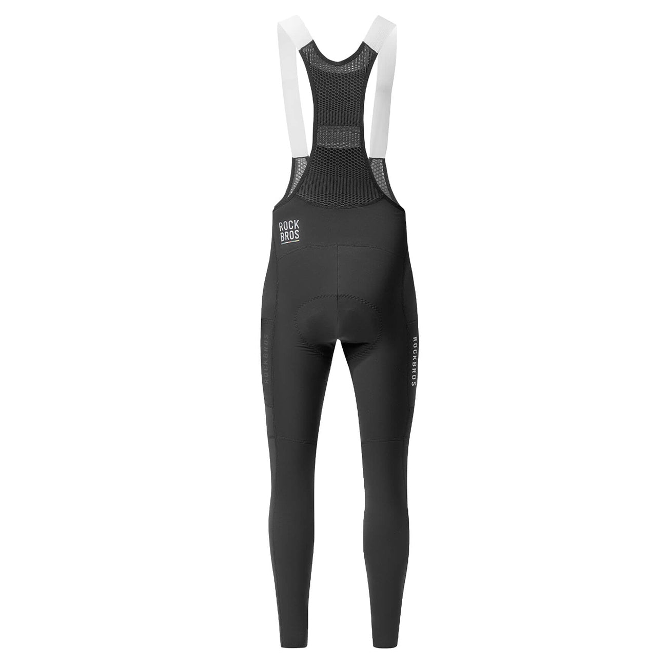 Rockbros TLCK001-1 ROAD TO SKY Vyriškos dviratininkystės kelnės su paminkštalimu S - Juodos -- Cycling Tights & Bib Tights