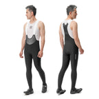Rockbros TLCK001-1 ROAD TO SKY Vyriškos dviratininkystės kelnės su paminkštalimu S - Juodos -- Cycling Tights & Bib Tights