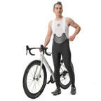 Rockbros TLCK001-1 ROAD TO SKY Vyriškos dviratininkystės kelnės su paminkštalimu S - Juodos -- Cycling Tights & Bib Tights