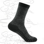 Rockbros 490025001 ROAD TO SKY dviratinės kojinės 39-42 cm - juodos -- Cycling Socks