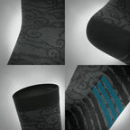 Rockbros 490025001 ROAD TO SKY dviratinės kojinės 39-42 cm - juodos -- Cycling Socks