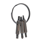 Rockbros VK-ARCO3 ROAD TO SKY Multitool 6-in-1 raktų pakabukas - ruda -- Bicycle Multi-Tools