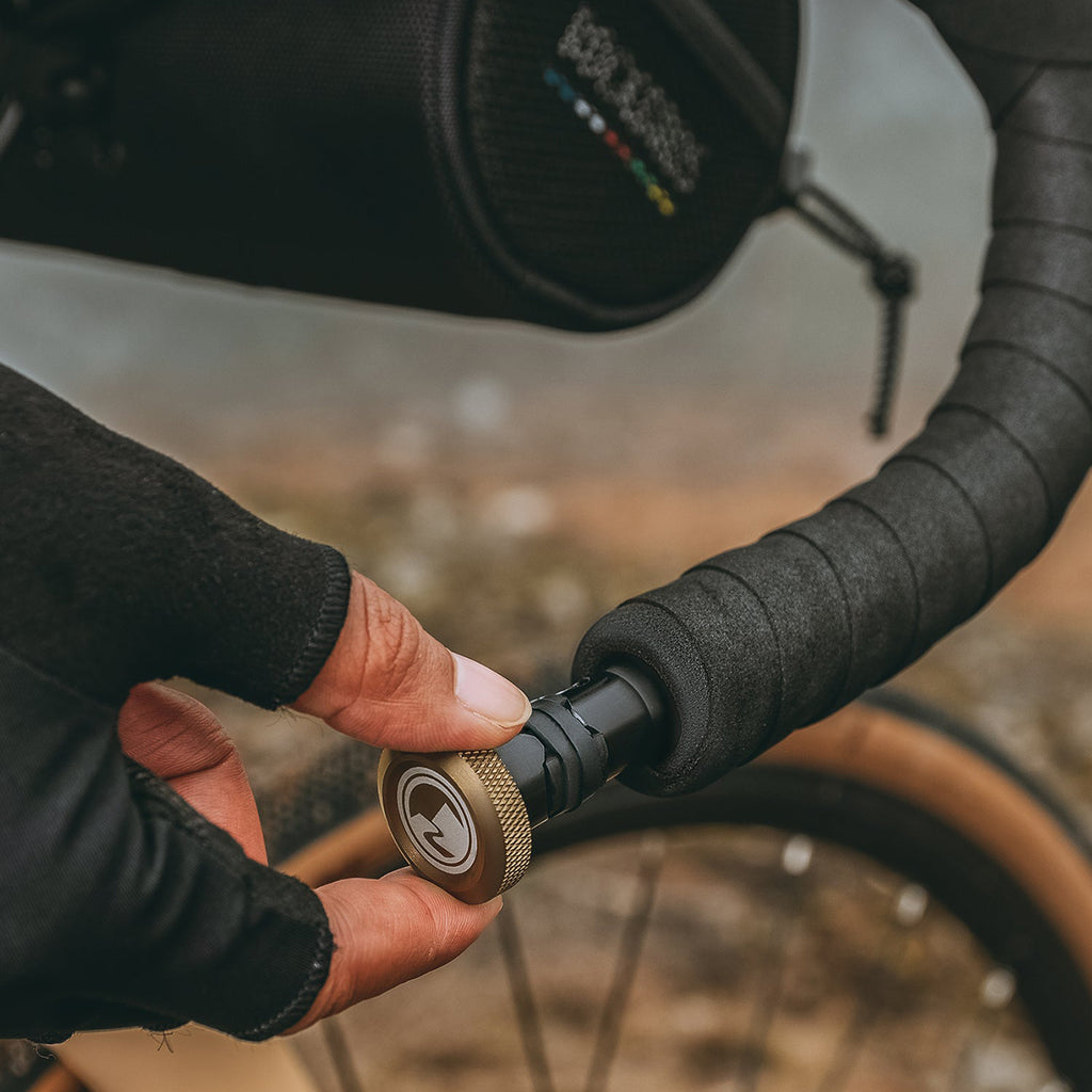 Rockbros ROAD TO SKY VK-KC10 6-in-1 dviračio vairo montuojamas Multitool - ruda -- Bicycle Multi-Tools