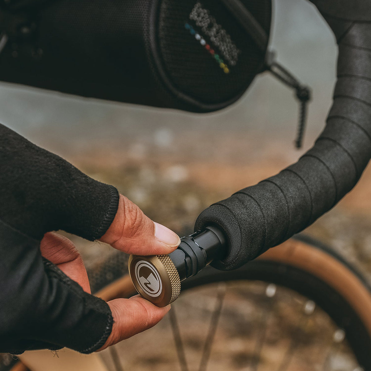 Rockbros ROAD TO SKY VK-KC10 6-in-1 dviračio vairo montuojamas Multitool - ruda -- Bicycle Multi-Tools