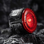 Galinė šviesa Rockbros RL1F ROAD TO SKY protinga - juoda -- Bicycle Lights