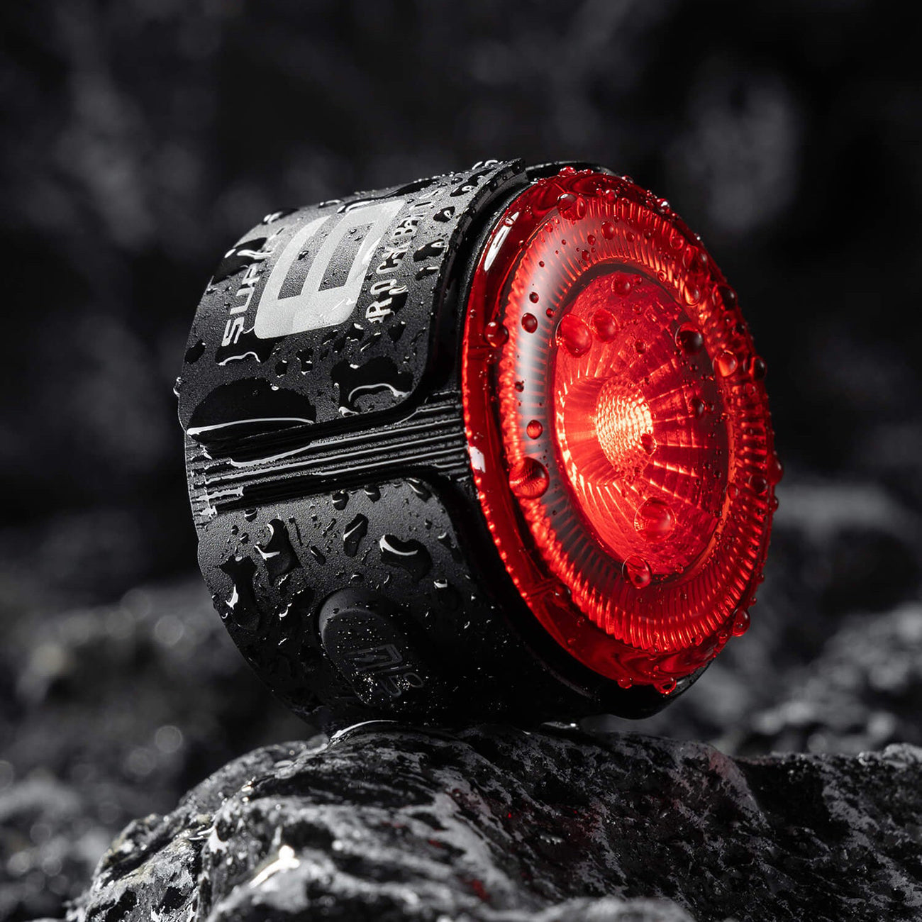 Galinė šviesa Rockbros RL1F ROAD TO SKY protinga - juoda -- Bicycle Lights