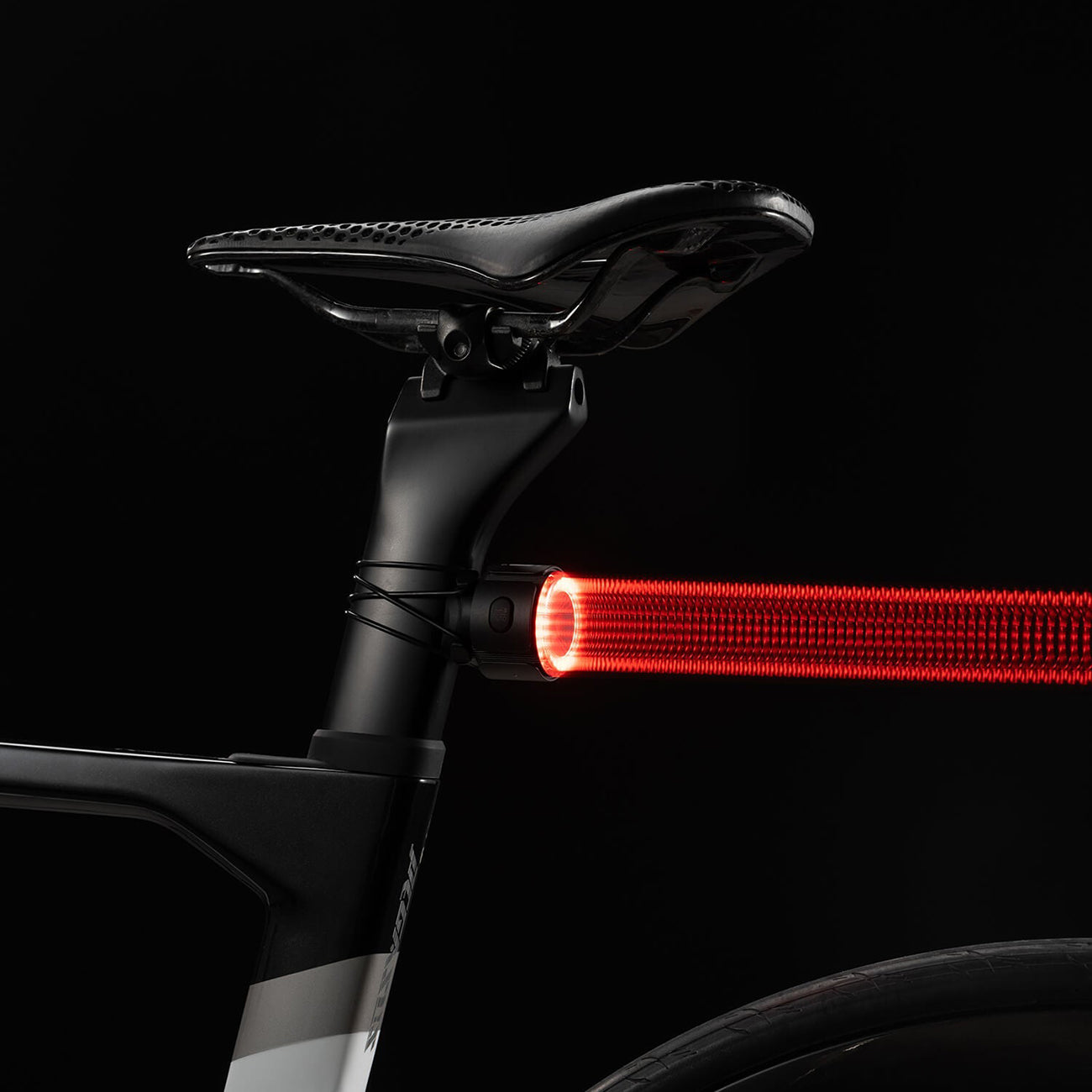 Galinė šviesa Rockbros RL1F ROAD TO SKY protinga - juoda -- Bicycle Lights