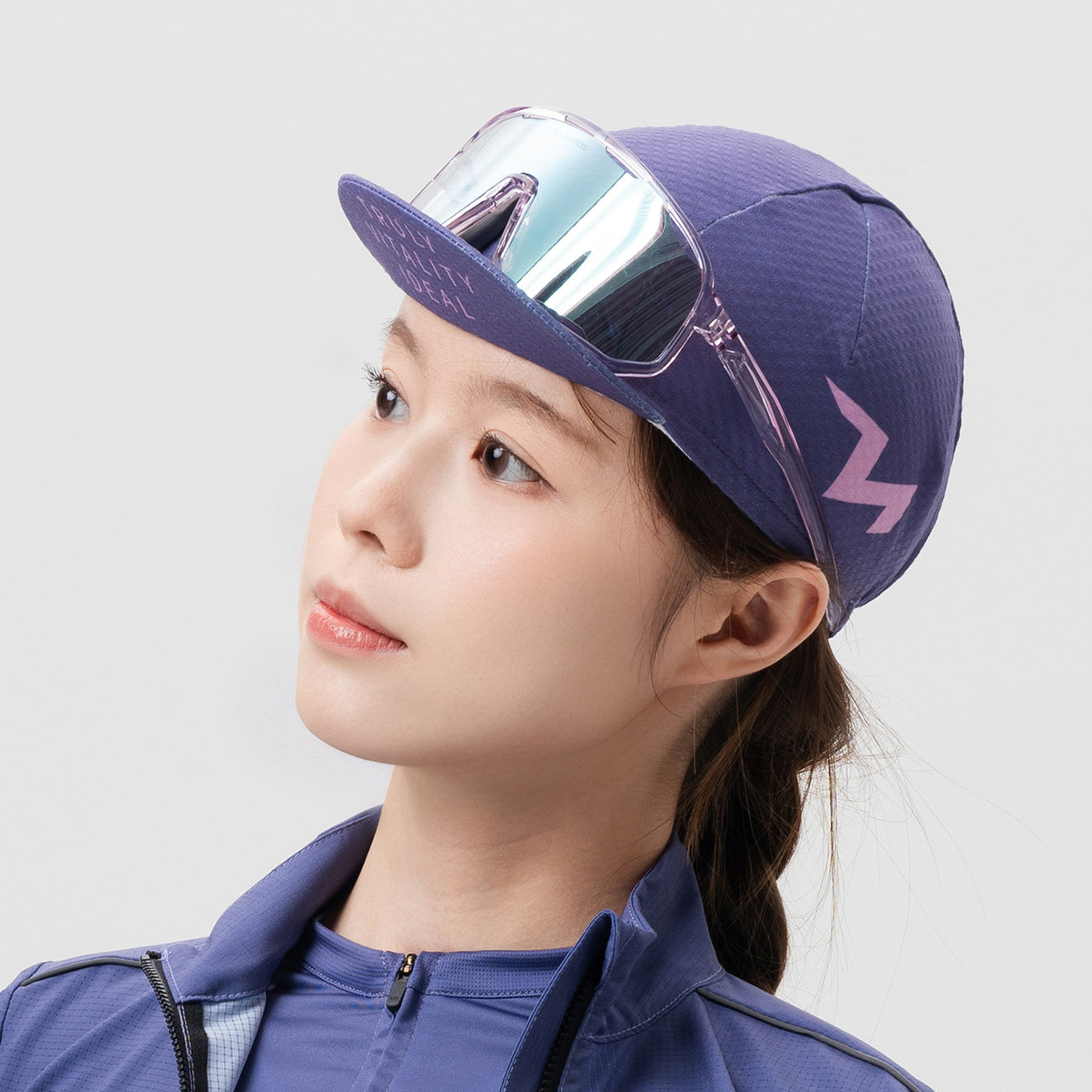 Rockbros M013 TVI dviratinė kepurė - violetinė -- Cycling Caps & Headwear