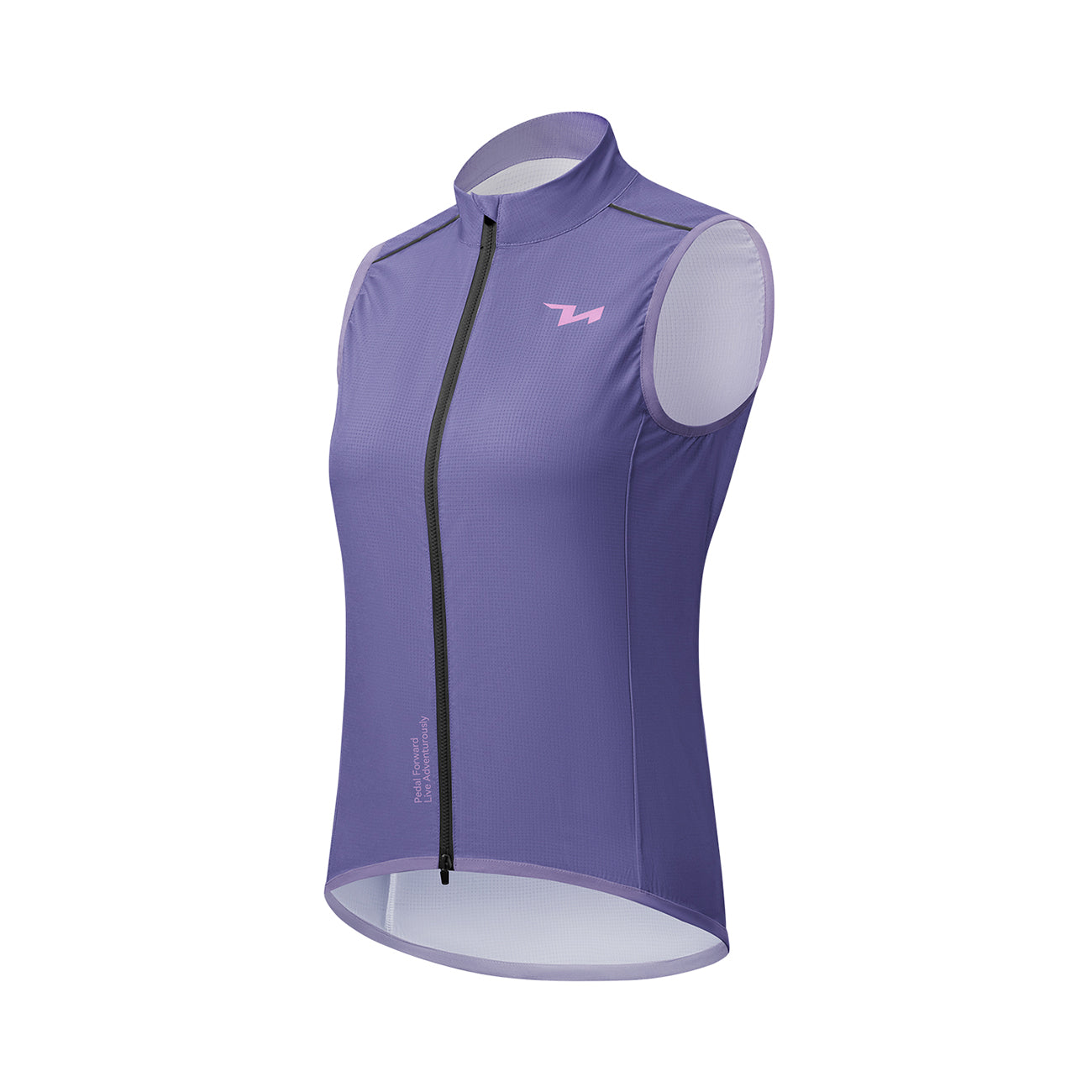 Rockbros MJ008 TVI Vėjui atspari moterų dviračio liemenė L - Violetinė -- Cycling Jackets & Vests