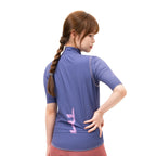 Rockbros MJ008 TVI Vėjui atspari moterų dviračio liemenė L - Violetinė -- Cycling Jackets & Vests