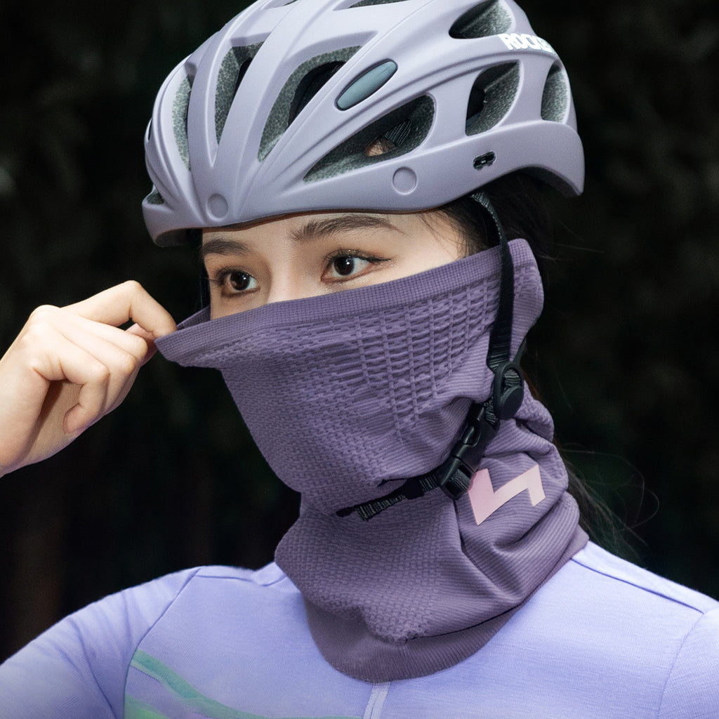 Rockbros LFA23 TVI Moterų megztinis dviračio kaklo šildiklis - Violetinė -- Cycling Caps & Headwear