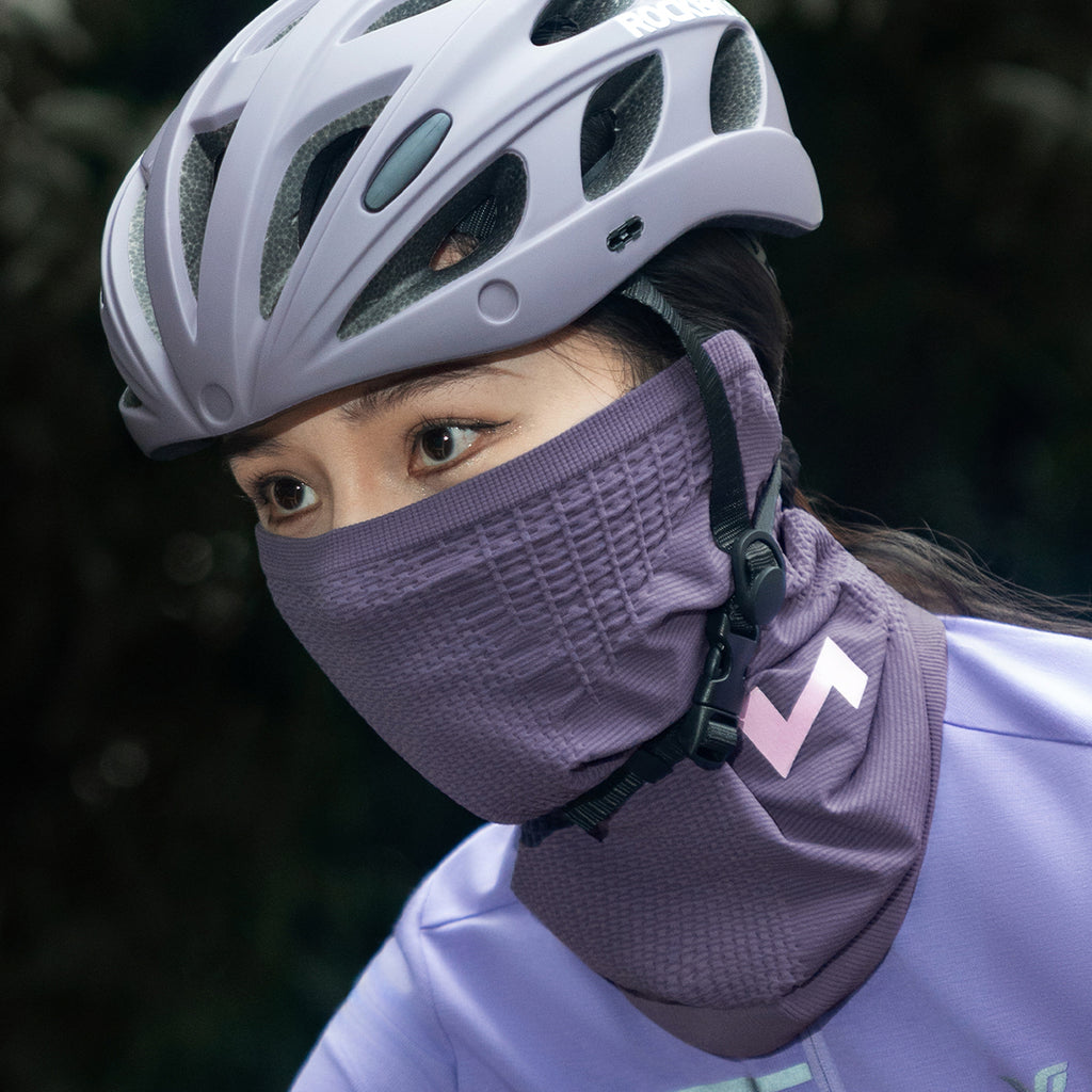 Rockbros LFA23 TVI Moterų megztinis dviračio kaklo šildiklis - Violetinė -- Cycling Caps & Headwear