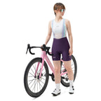 Rockbros YDDK017-1 TVI Moterų dviratinės šortai su petnešomis ir pamušalu S dydis - Violetinė -- Cycling Shorts & Bib Shorts