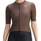 Rockbros 15110007005 TVI Moterų trumpi dviratininkų marškinėliai L - rudi -- Cycling Jerseys