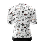 Rockbros 15110005003 Moterų trumpi dviratininkų marškinėliai S - balti -- Cycling Jerseys
