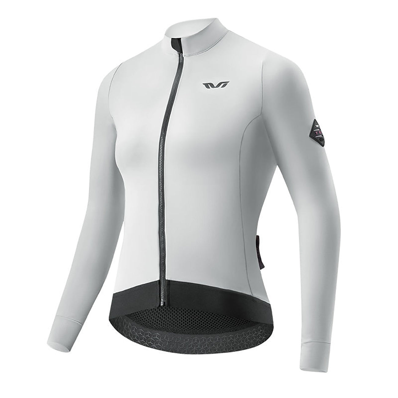 Rockbros YDWT006 TVI moterų dviratininkų šiltas autumnas/žiema M - baltas ir pilkas -- Cycling Jerseys