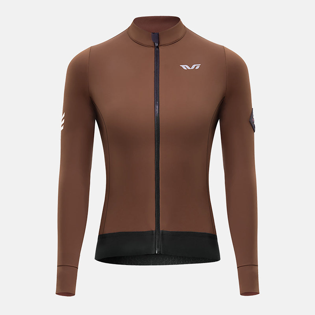 Rockbros YDWT006 TVI moteriškas dviračio džersėjis šiltas rudenys/žiema L - ruda -- Cycling Jerseys