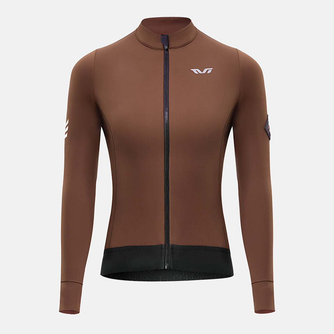 Rockbros YDWT006 TVI moteriškas dviračio džersėjis šiltas rudenys/žiema L - ruda -- Cycling Jerseys