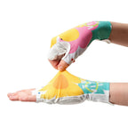Rockbros S389 moterų trumpi smūgio sugeriantys dviračio pirštinės L - Daugiaaspaltės -- Bicycle Gloves