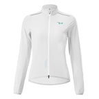 Rockbros YPW069 TVI S moterų dviračio striukė - balta -- Cycling Jackets & Vests