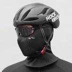 Rockbros LF25699 Fliso dviračio kaubura - juoda -- Cycling Caps & Headwear