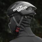 Rockbros LF25699 Fliso dviračio kaubura - juoda -- Cycling Caps & Headwear