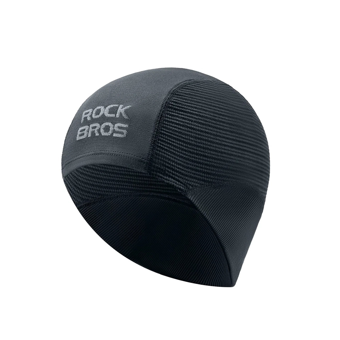 Rockbros LF25956 siūlių neturinti megzta dviračio kepurė - juoda -- Cycling Caps & Headwear