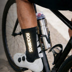 Rockbros 490067003 atspindinti dviračio kojinės M - juoda -- Cycling Socks