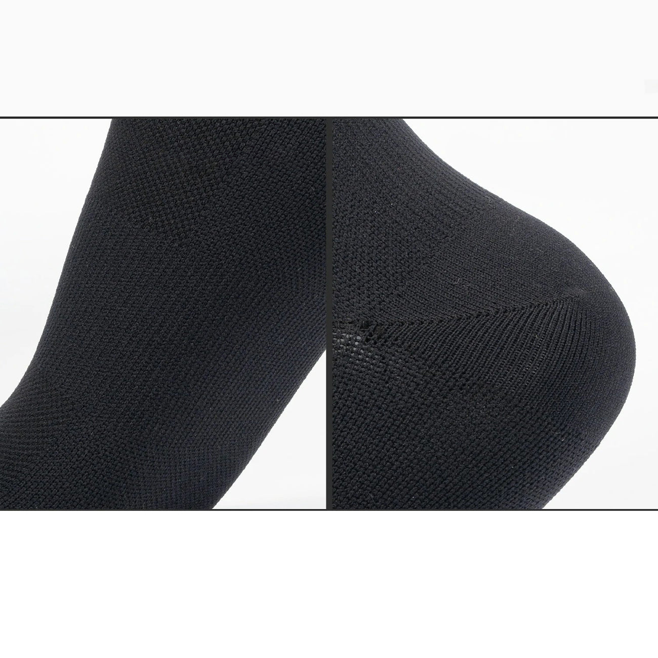 Rockbros 490067003 atspindinti dviračio kojinės M - juoda -- Cycling Socks