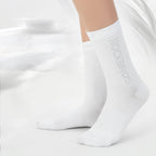 Rockbros 490067006 reflectinės dviračio kojinės M - baltos -- Cycling Socks