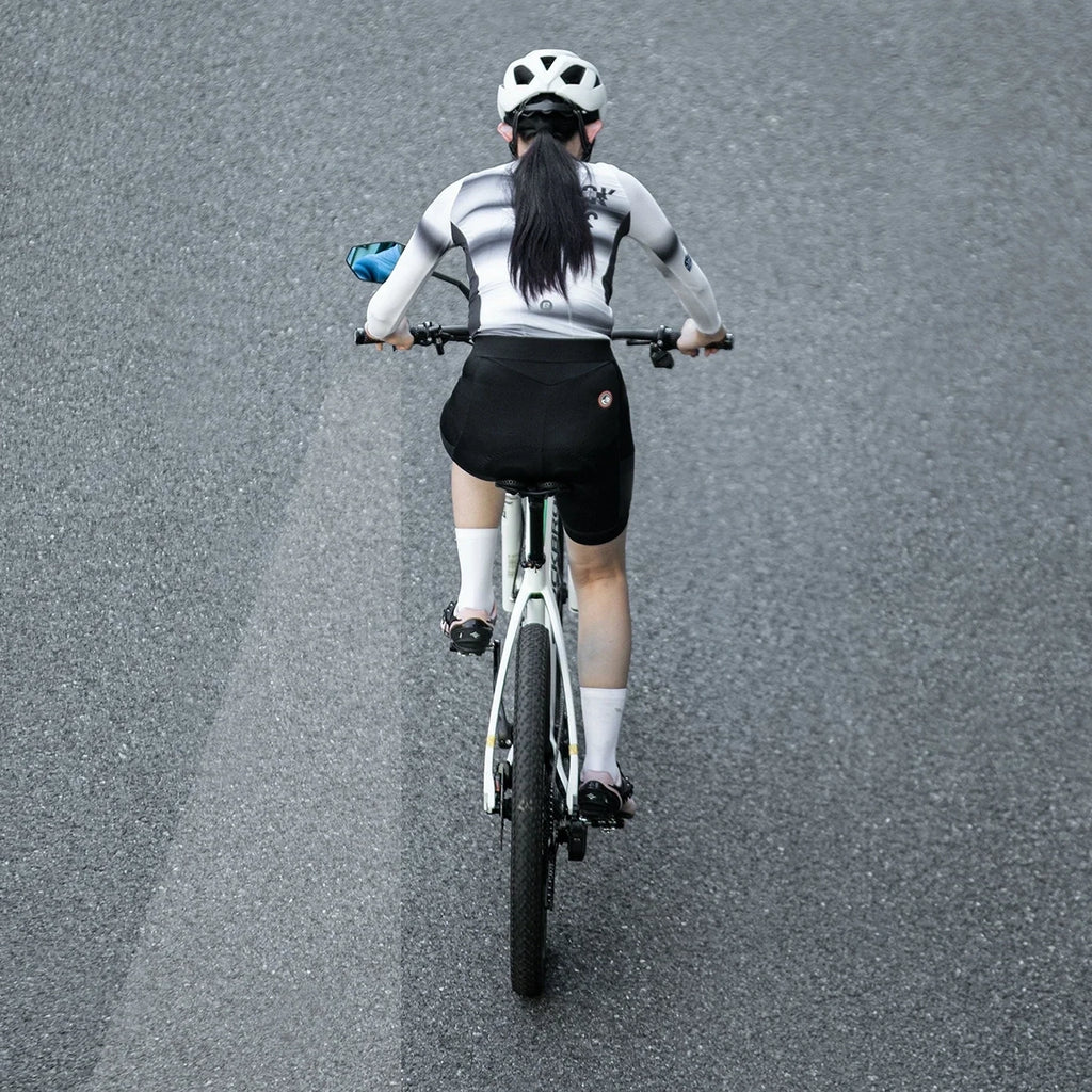 Rockbros F-253W Žvaigulio atsparus Anglies pluošto rankenų dviračio veidrodis - Kairė -- Bicycle Mirrors