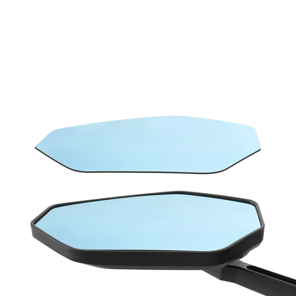 Rockbros F-253W Žvaigulio atsparus Anglies pluošto rankenų dviračio veidrodis - Kairė -- Bicycle Mirrors
