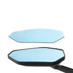 Rockbros F-253W Žvaigulio atsparus Anglies pluošto rankenų dviračio veidrodis - Kairė -- Bicycle Mirrors
