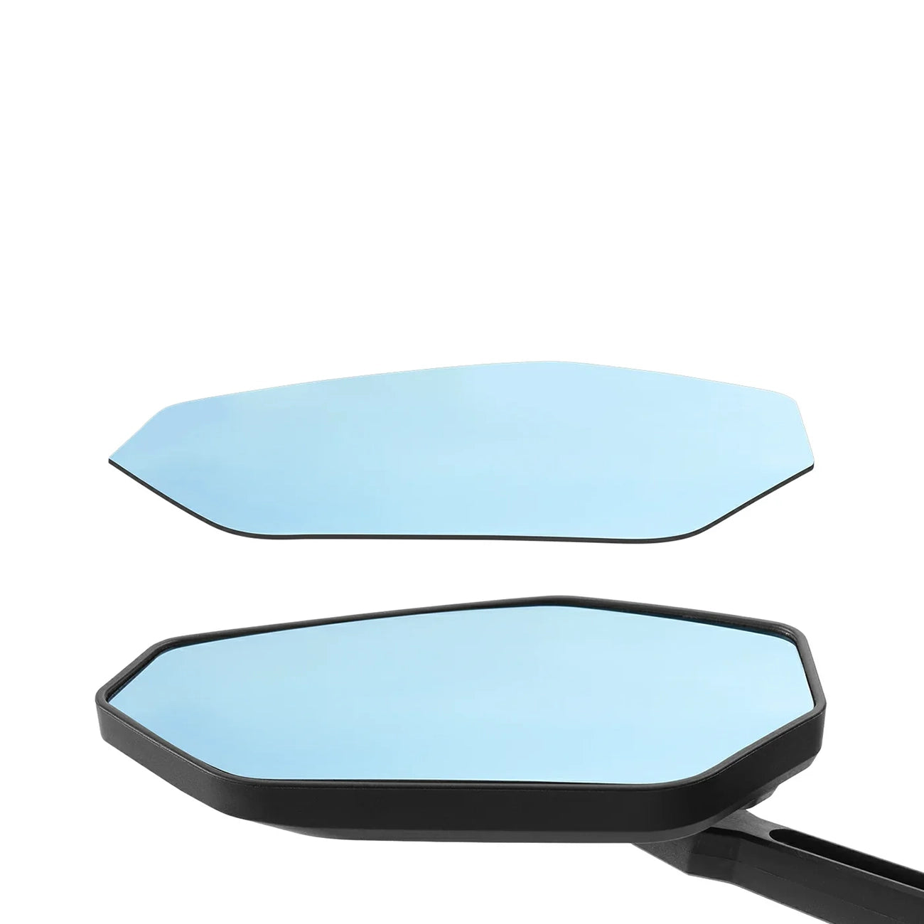 Rockbros F-253W Žvaigulio atsparus Anglies pluošto rankenų dviračio veidrodis - Kairė -- Bicycle Mirrors