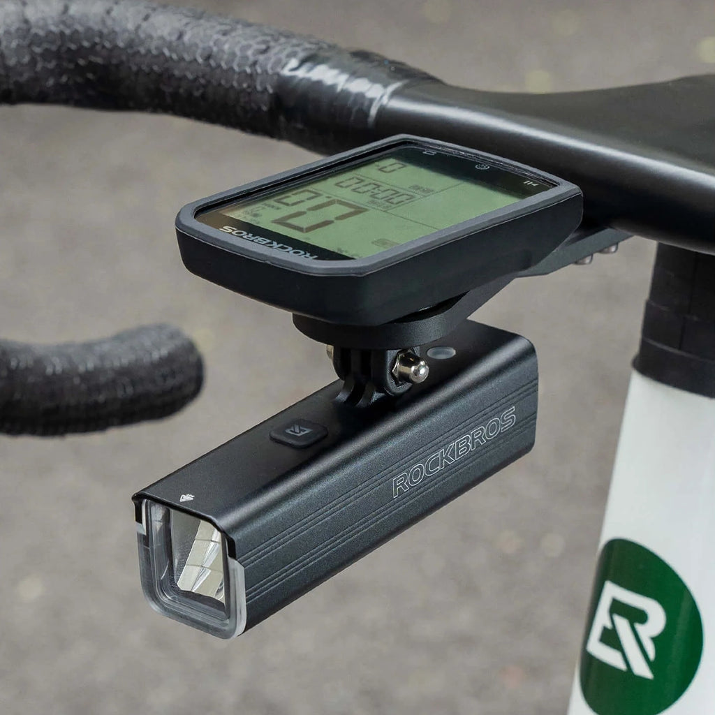 Rockbros FK-307S nailoninė dviračio kompiuterio laikiklis - juoda -- Cycling Accessories
