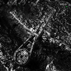 Rockbros FK-307S nailoninė dviračio kompiuterio laikiklis - juoda -- Cycling Accessories
