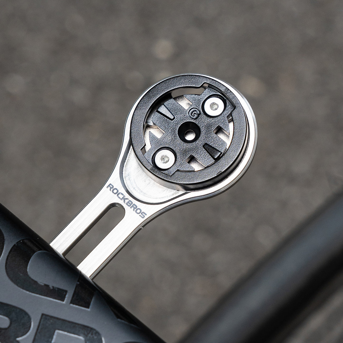 Rockbros FK-307T titano lydinys dviračio kompiuterio laikiklis - titanas -- Cycling Accessories