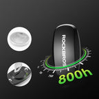 Rockbros HRM812 Bluetooth ANT+ IP67 Širdies ritmo matuoklis diržas - Juodas -- Cell phone cases and covers