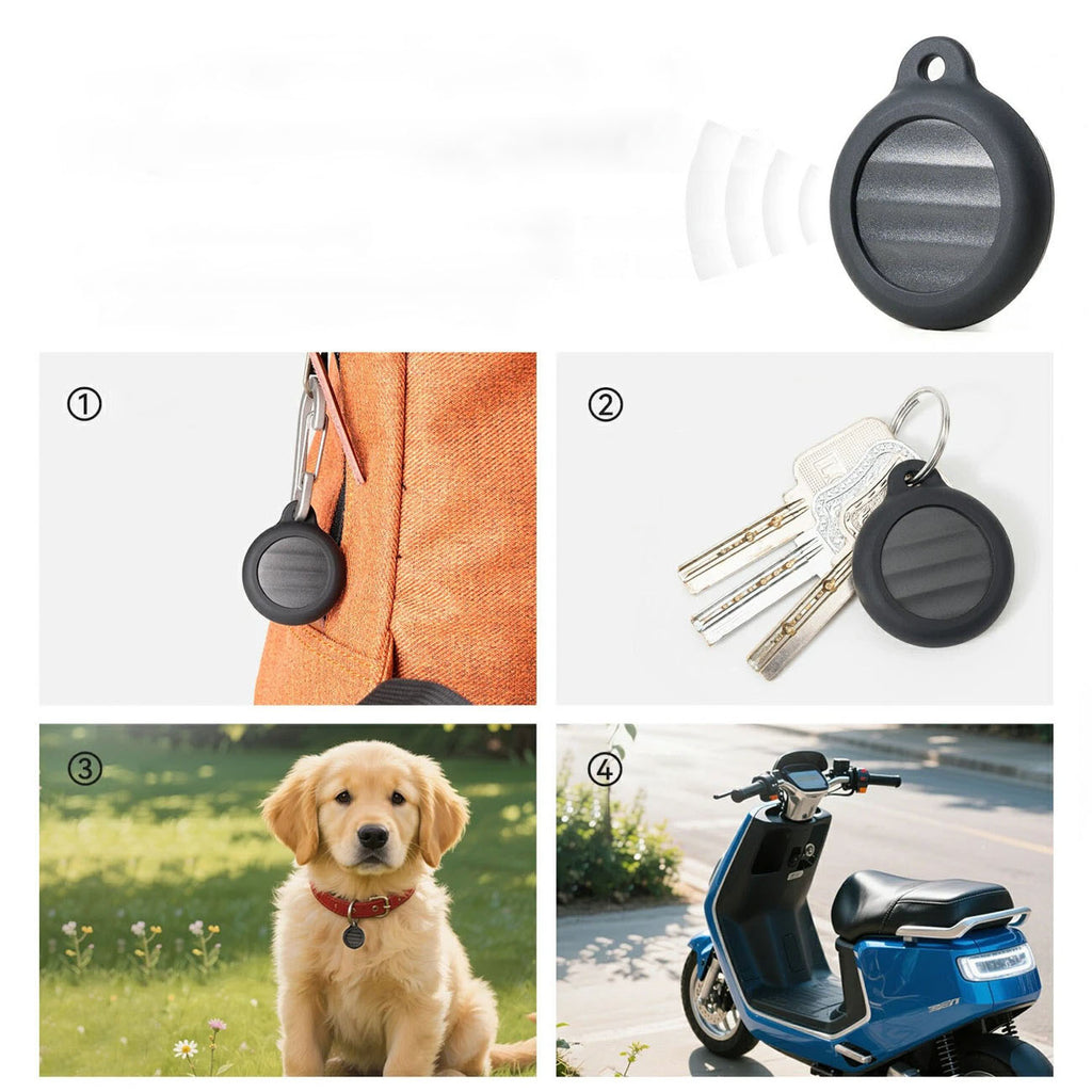Rockbros RT1W Apple Find My Bluetooth lokalizatorius - juodas -- Cycling Accessories