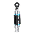Rockbros TG-8601 dviračio multitool S2 ratuoklinė rakta cilindrinėje dėžėje - Juodas -- Bicycle Multi-Tools