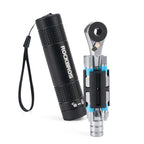 Rockbros TG-8601 dviračio multitool S2 ratuoklinė rakta cilindrinėje dėžėje - Juodas -- Bicycle Multi-Tools
