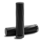 Rockbros 71230002004 guminis dviračio gripelai - juoda -- Bicycle Handlebar Grips