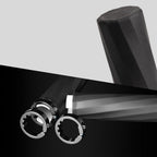 Rockbros 71230002004 guminis dviračio gripelai - juoda -- Bicycle Handlebar Grips