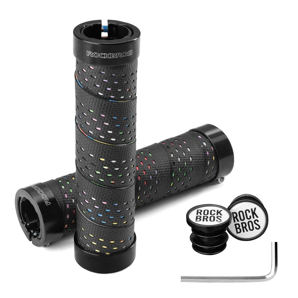 Rockbros GR0112 Griebikliai - Juoda -- Bicycle Handlebar Grips
