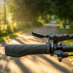 Rockbros G326PL Dvirašio rankenos - Juodas -- Bicycle Handlebar Grips