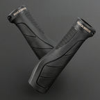 Rockbros G326PL Dvirašio rankenos - Juodas -- Bicycle Handlebar Grips