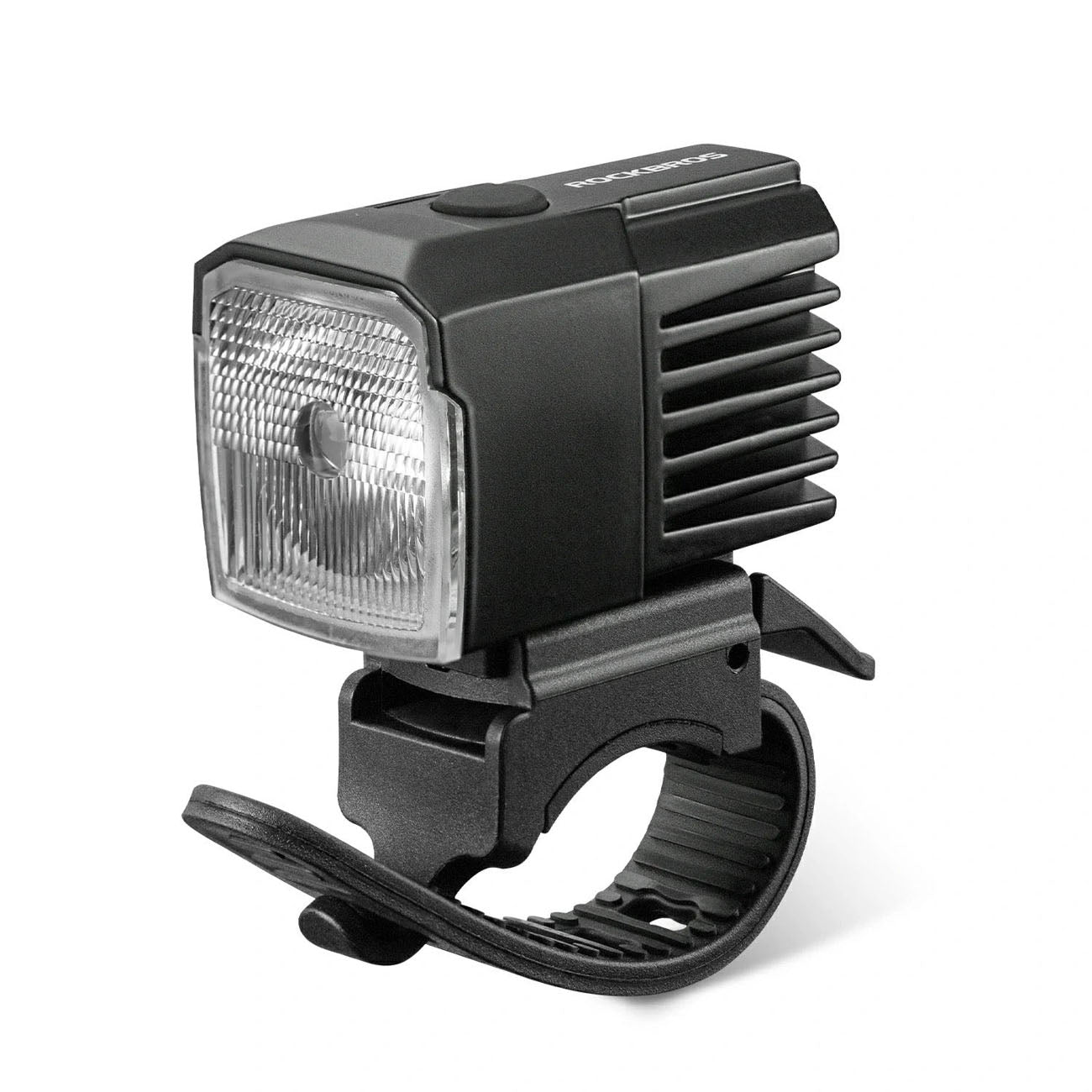 Rockbros RHL1600 Priekinė dviračio lempa 1600 lm su išorine maitinimo dalimi USB-C - juoda -- Bicycle Lights