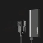 Rockbros RHL1600 Priekinė dviračio lempa 1600 lm su išorine maitinimo dalimi USB-C - juoda -- Bicycle Lights
