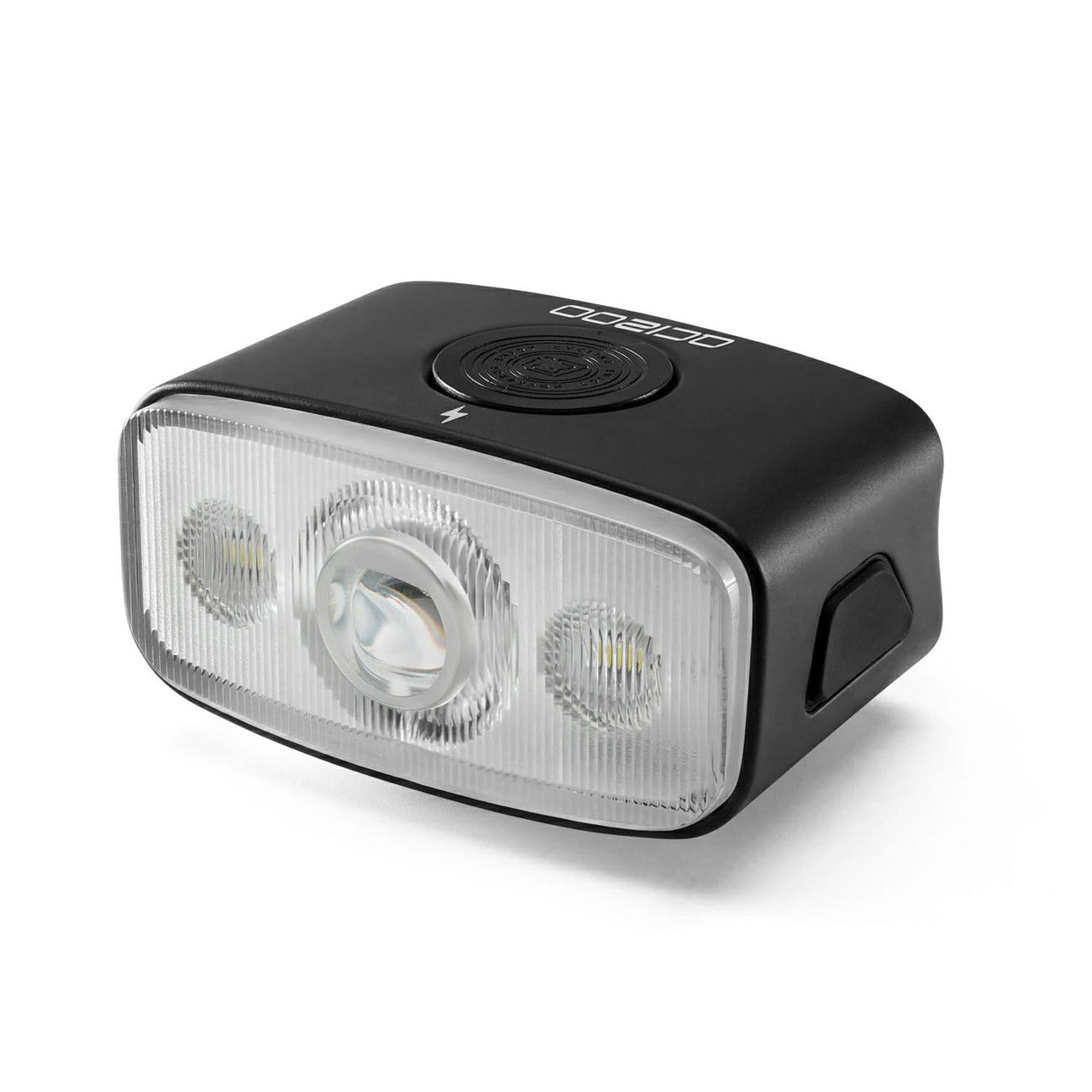 Rockbros QC1200 Priekinė dviračio lempa 1200 lm USB-C - juoda -- Bicycle Lights