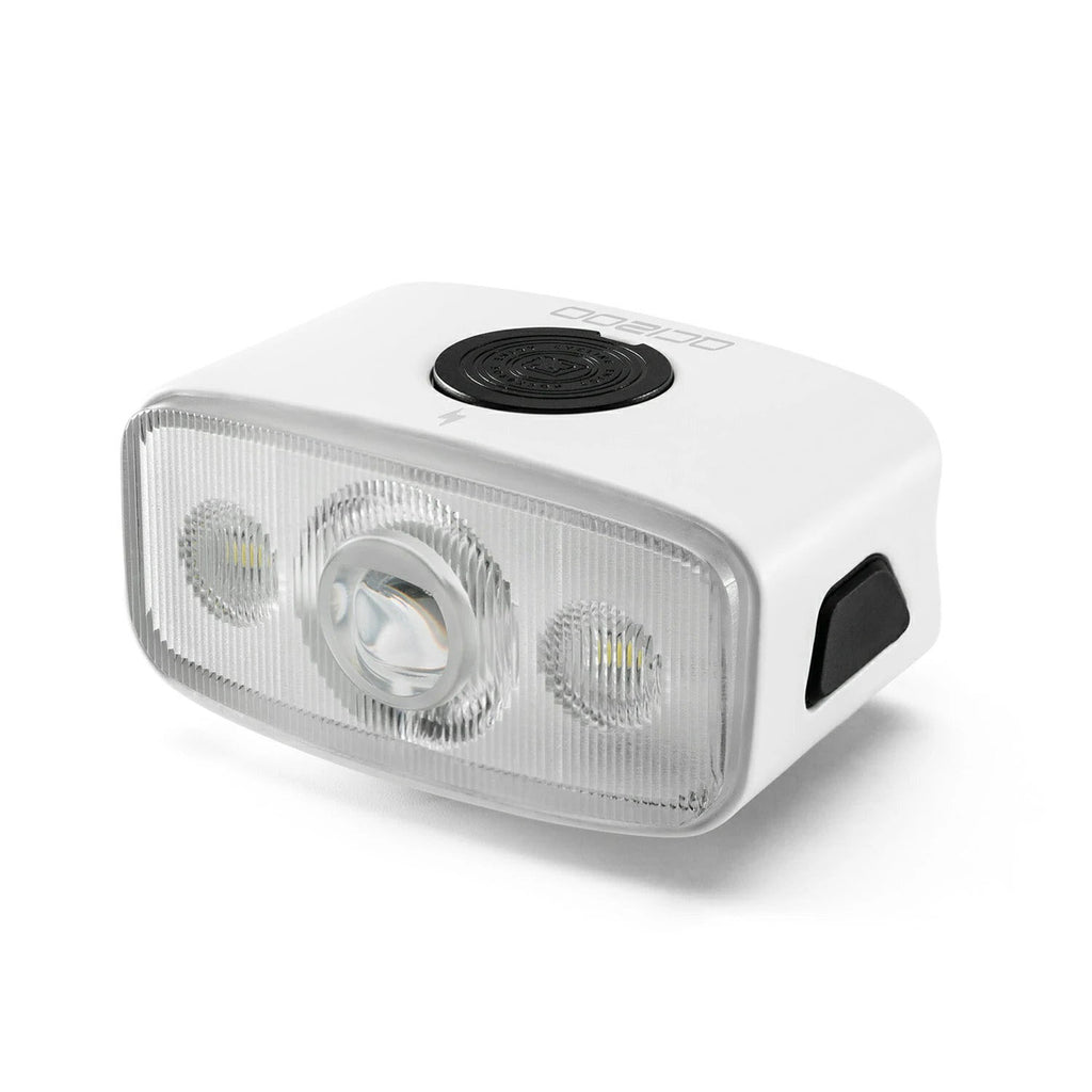 Rockbros QC1200 Priekinė dviračio lempa 1200 lm USB-C - balta -- Bicycle Lights